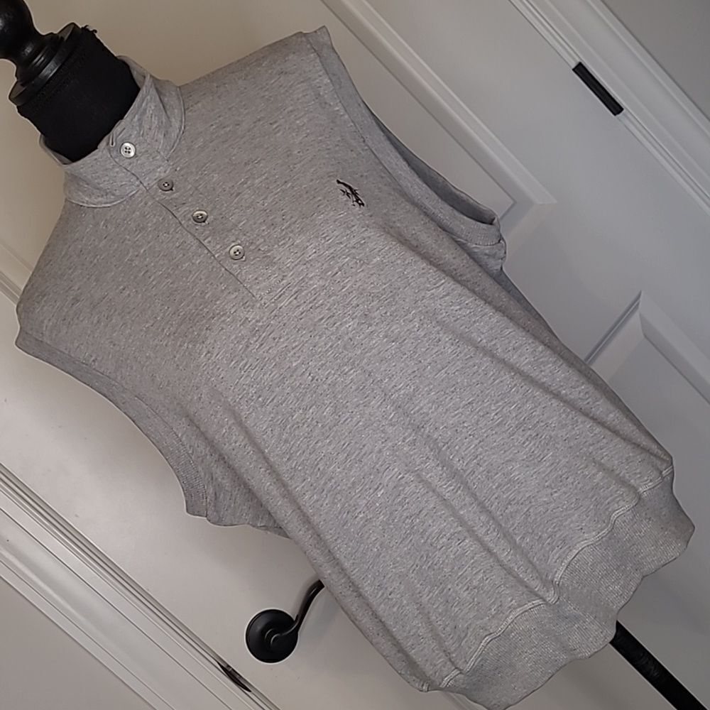 F&G Tech Gray Golf Shirt